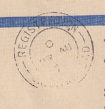 144467 1974 REGISTERED AIRMAIL LONDON TO SAN FERNANDO, TRINIDAD, WEST INDIES.