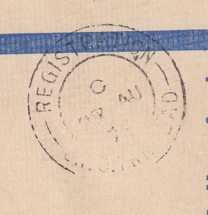 144467 1974 REGISTERED AIRMAIL LONDON TO SAN FERNANDO, TRINIDAD, WEST INDIES.