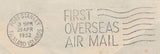 144498 1952 AIRMAIL U.K. TO FALKLAND ISLANDS KGVI 1s (SG475).