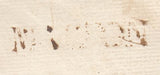 144562 1751 MAIL THORNTON, NORTH YORKS TO KNARESBOROUGH 'MALTON' HANDSTAMP (YK1893).