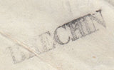 144568 1796 MAIL BRECHIN, ANGUS TO DUNDEE 'BRECHIN' STRAIGHT LINE HANDSTAMP.