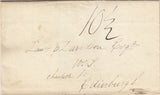 144605 1830 MAIL WIGTOWN TO EDINBURGH WITH 'WIGTOWN' HANDSTAMP IN BLACK.