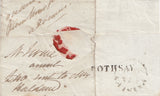 144607 1833 MAIL ROTHSAY, ARGYLL AND BUTE TO PAISLEY 'ROTHSAY' HANDSTAMP.