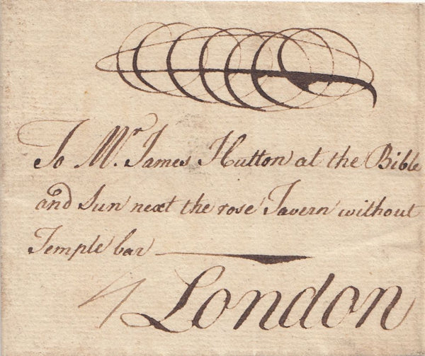144611 CIRCA 1738-1752 MAIL CHIPPENHAM, WILTS TO LONDON WITH 'CHIPP/ENHAM' TWO LINE HANDSTAMP (WL130).