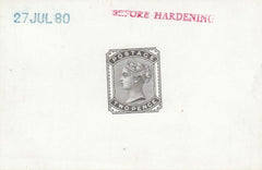 144694 1880 2d 'PROVISIONAL ISSUE' (SG168)  VERY FINE DIE PROOF.