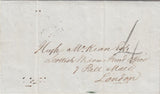144726 1839 UNIFORM FOURPENNY POST 26TH DECEMBER EDINBURGH TO LONDON WITH VERY FINE HANDSTAMP '4'.
