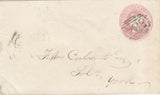 144769 1855 PENNY PINK ENVELOPE FILEY, NORTH YORKS TO YORK.