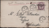 144852 1887 UNDELIVERED MAIL WITHIN HADDINGTON, EAST LOTHIAN 1d LILAC (SG172).