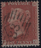 144857 1855 DIE 2 1d PL.7 L.C.14 (SPEC C6)(FC) CONSTANT VARIETY.