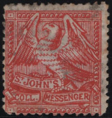 144872 1884 ½d SCARLET ST. JOHN'S COLLEGE, CAMBRIDGE (CS16) UNUSED.