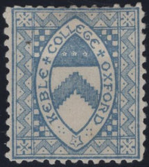 144880 1882 ½d ULTRAMARINE KEBLE COLLEGE, OXFORD (CS10) GOOD UNUSED.
