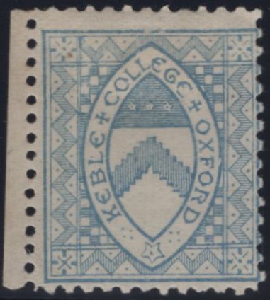 144885 1882 ½d ULTRAMARINE KEBLE COLLEGE, OXFORD (CS10) FINE UNUSED.