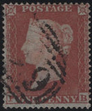 144956 1853-1854 MATCHED PAIR DIE 1 1d PL.164 1d IMPERF (SG8) 1d PERFORATED (SG17) LETTERED PB.
