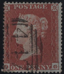 145020 1854 DIE 1 1d PL.194 (SG17)(OG) FINE USED.