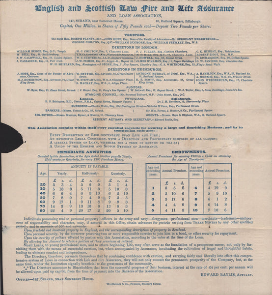 145248 1841 1d MULREADY WRAPPER STEREO A224 LONDON TO WOODBRIDGE, SUFFOLK SOLELY CANCELLED 'WOODBRIDGE' DATE STAMP WELL CLEAR OF BRITANNIA AND WITHIN FINE 'ENGLISH AND SCOTTISH LAW FIRE AND LIFE ASSURANCE ADVERT (MA123a).