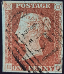 150032 1846 1D PL.72 (SG8)(HH) FINE USED.