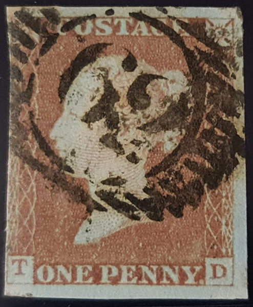 150042 1846 1D PL.70 (SG8)(TD) USED.