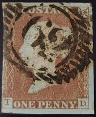 150042 1846 1D PL.70 (SG8)(TD) USED.