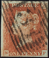 150048 1846 1D PL.66 (SG8)(NF) GOOD USED.