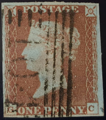 150079 1847 1D PL.73 (SG8)(GC) FINE USED.