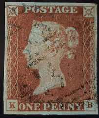 150087 1847 1D PL.73 (SG8)(KB) GOOD TO FINE USED.