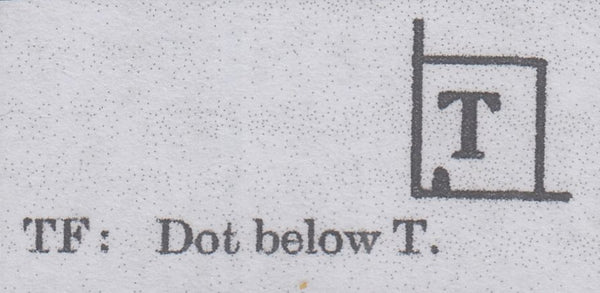 150094 1845 1D PL.60 (SG8) (TF CONSTANT VARIETY AND BASAL SHIFT SPEC BS49b+c).