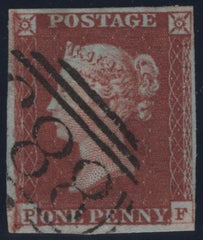 150188 1845 1D PL.62 (SG8)(PF) FINE USED.