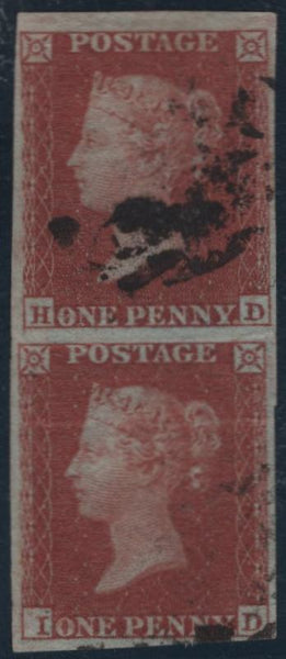 150218 1852 1D PL.160 (SG8)(HD/ID) GOOD USED VERTICAL PAIR.