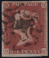 150236 1841 1D PL.19 (SG8)(OG) GOOD TO FINE USED.