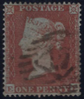 150247 1854 DIE1 1D RESERVE PL.3 (SG17)(EE) GOOD USED.