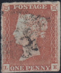 150256 1846 1D PL.65 (SG8)(LE) GOOD USED.