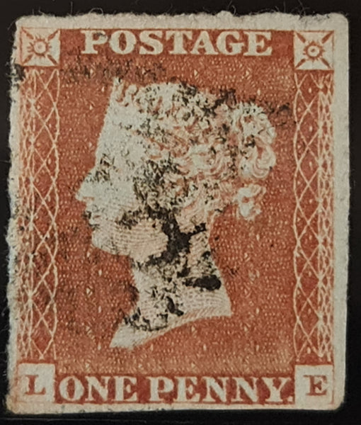 150256 1846 1D PL.65 (SG8)(LE) GOOD USED.