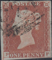 150257 1845 1D PL.59 (SG8) (PF BASAL SHIFT SPEC BS48d) FINE USED.