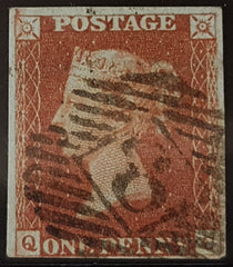 150258 1845 1D PL.59 (SG8)(QC) FINE USED.