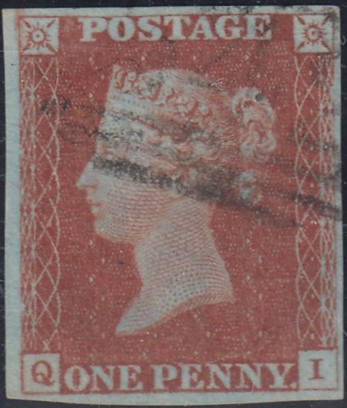 150260 1845 1D PL.59 (SG8)(QI) FINE USED.