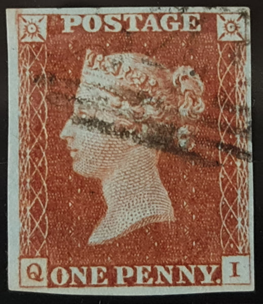 150260 1845 1D PL.59 (SG8)(QI) FINE USED.
