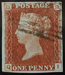 150260 1845 1D PL.59 (SG8)(QI) FINE USED.