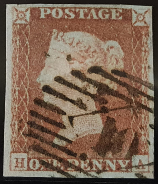 150266 1846 1D PL.66 (SG8)(HA) FINE USED.