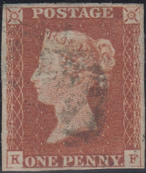 150268 1846 1D PL.66 (SG8)(KF) FINE USED.