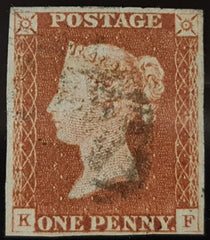 150268 1846 1D PL.66 (SG8)(KF) FINE USED.