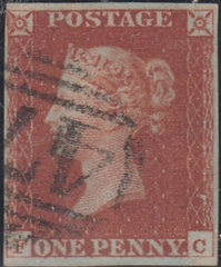 150270 1846 1D PL.66 (SG8)(FC) GOOD USED.