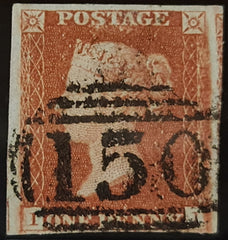 150272 1846 1D PL.66 (SG8)(II) FINE USED.