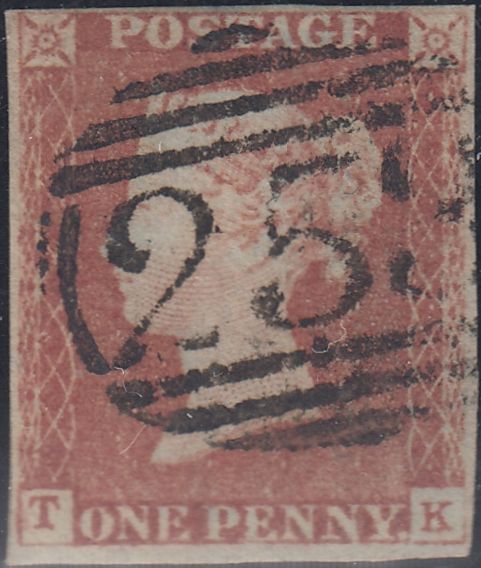 150273 1846 1D PL.66 PLATE WEAR (SG9)(TK) FINE USED.