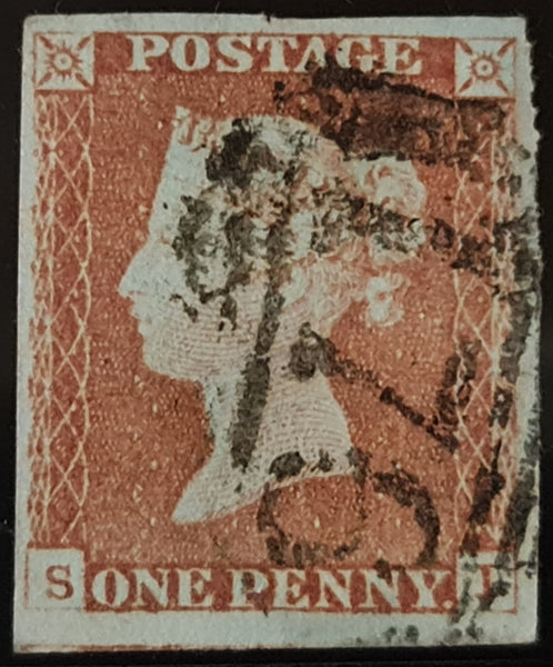 150274 1846 1D PL.71 (SG8)(SI) FINE USED.