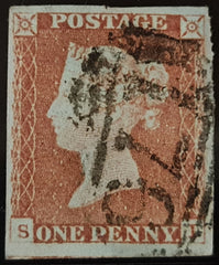 150274 1846 1D PL.71 (SG8)(SI) FINE USED.