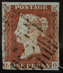 150275 1846 1D PL.66 (SG8)(LG) GOOD USED.