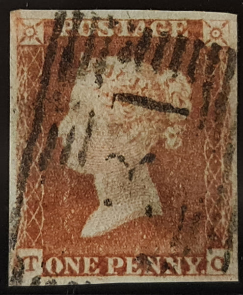 150276 1846 1D PL.66 (SG8)(TC) USED.