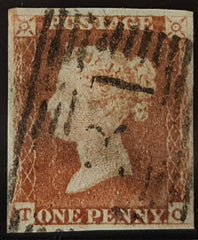150276 1846 1D PL.66 (SG8)(TC) USED.