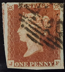 150279 1846 1D PL.66 (SG8)(JF) FINE USED.