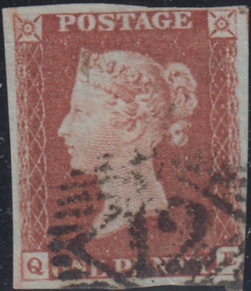 150280 1846 1D PL.66 (SG8)(QE) FINE USED.